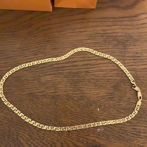 14k gold plated chain 20inch.